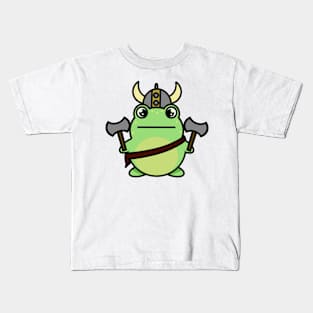 Barbarian Frog Kids T-Shirt